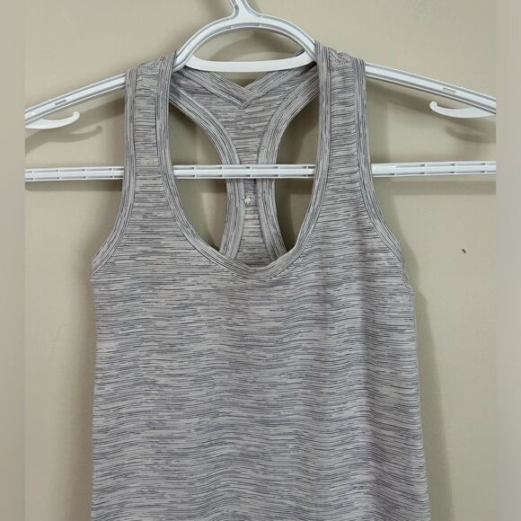 Lululemon Light Gray Tank Top - Picture 2 of 4